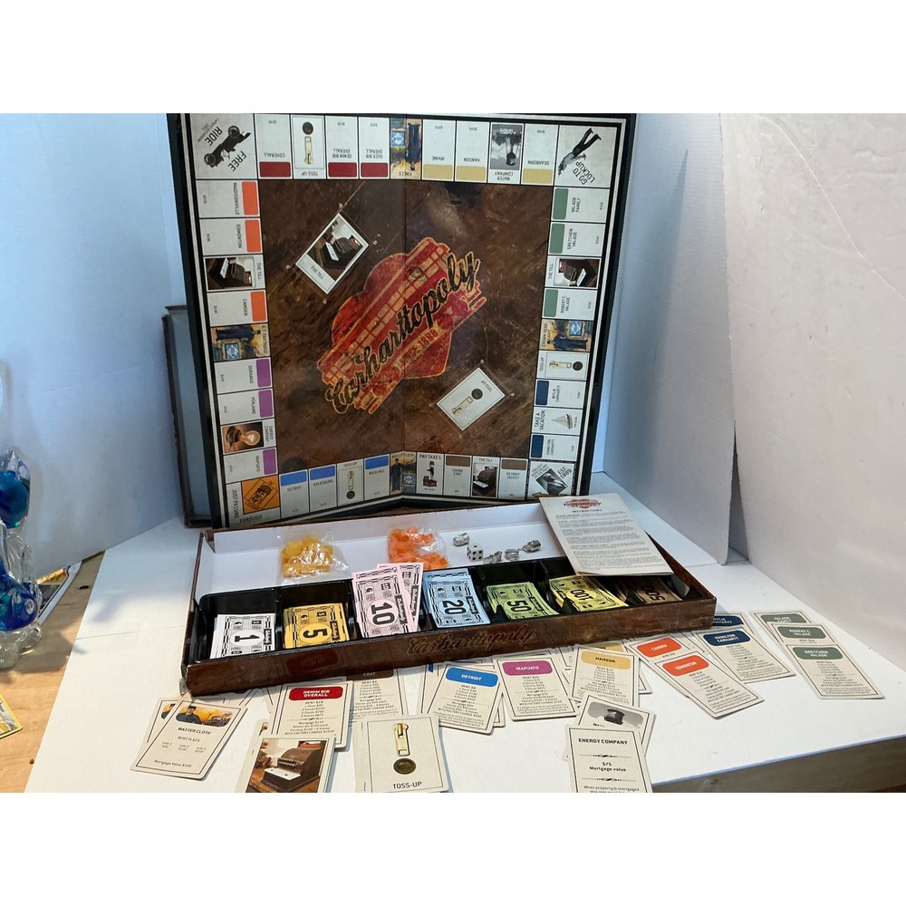 Carhartt Vintage Carharttopoly Board Game Collector Edition Workwear Complete